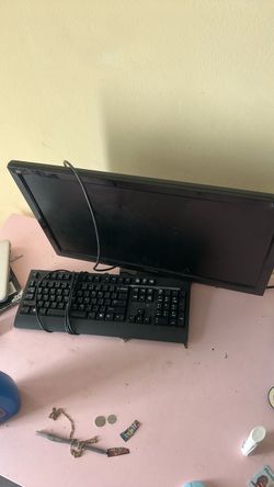 Viewsonic Monitor & Keyboard