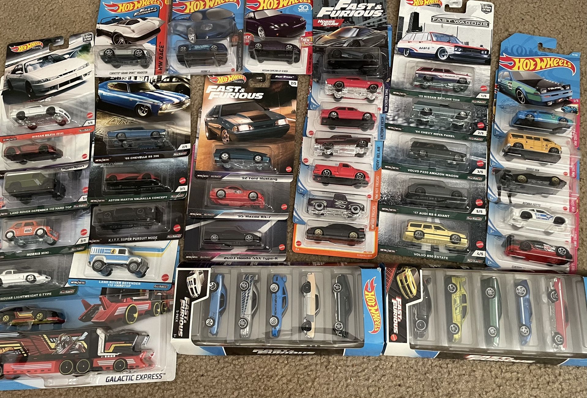 Lot of Hotwheels