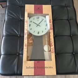 Infinity Instruments Pendulum Wall Clock
