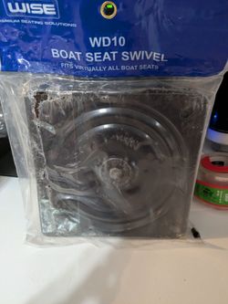 Boat seat swivel