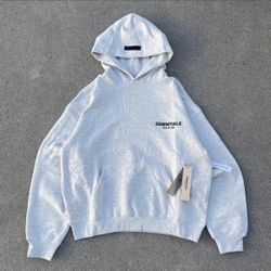Light Oatmeal Essentials Hoodie