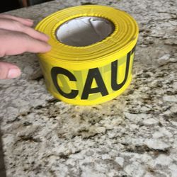 Caution tape