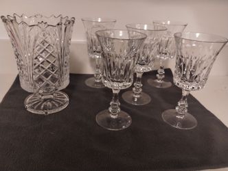 40 Year Old Elegant Crystal Glassware Set