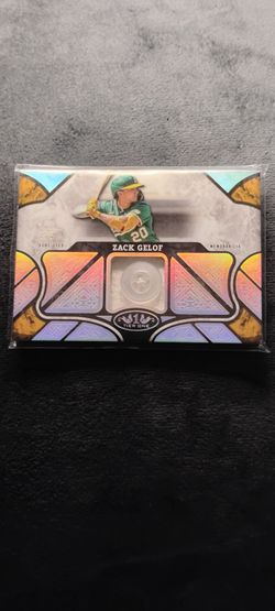 Topps Tier One Zack Gelof Button Relic 5/5