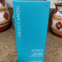 Moroccan Oil Argon Dry Body Oil New In Box Unused 1.7 fl. Oz.
