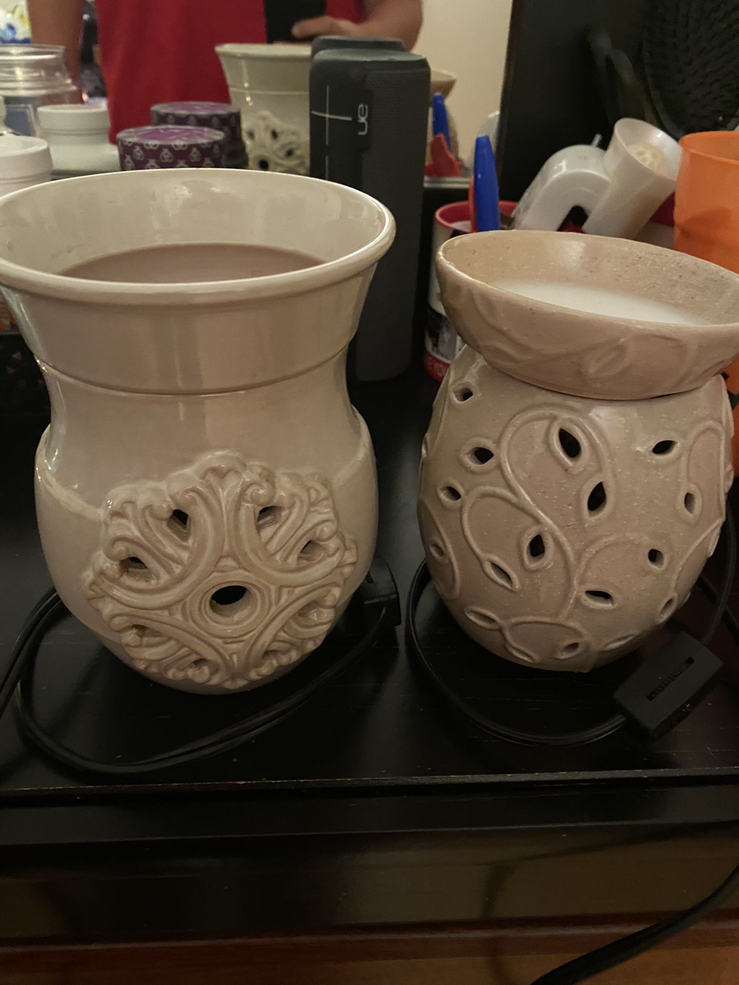 Candle wax warmer
