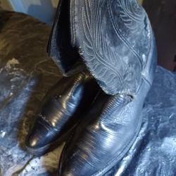 CowboyVintage Leather Pointed Toe Boots Men's 👢 11-D