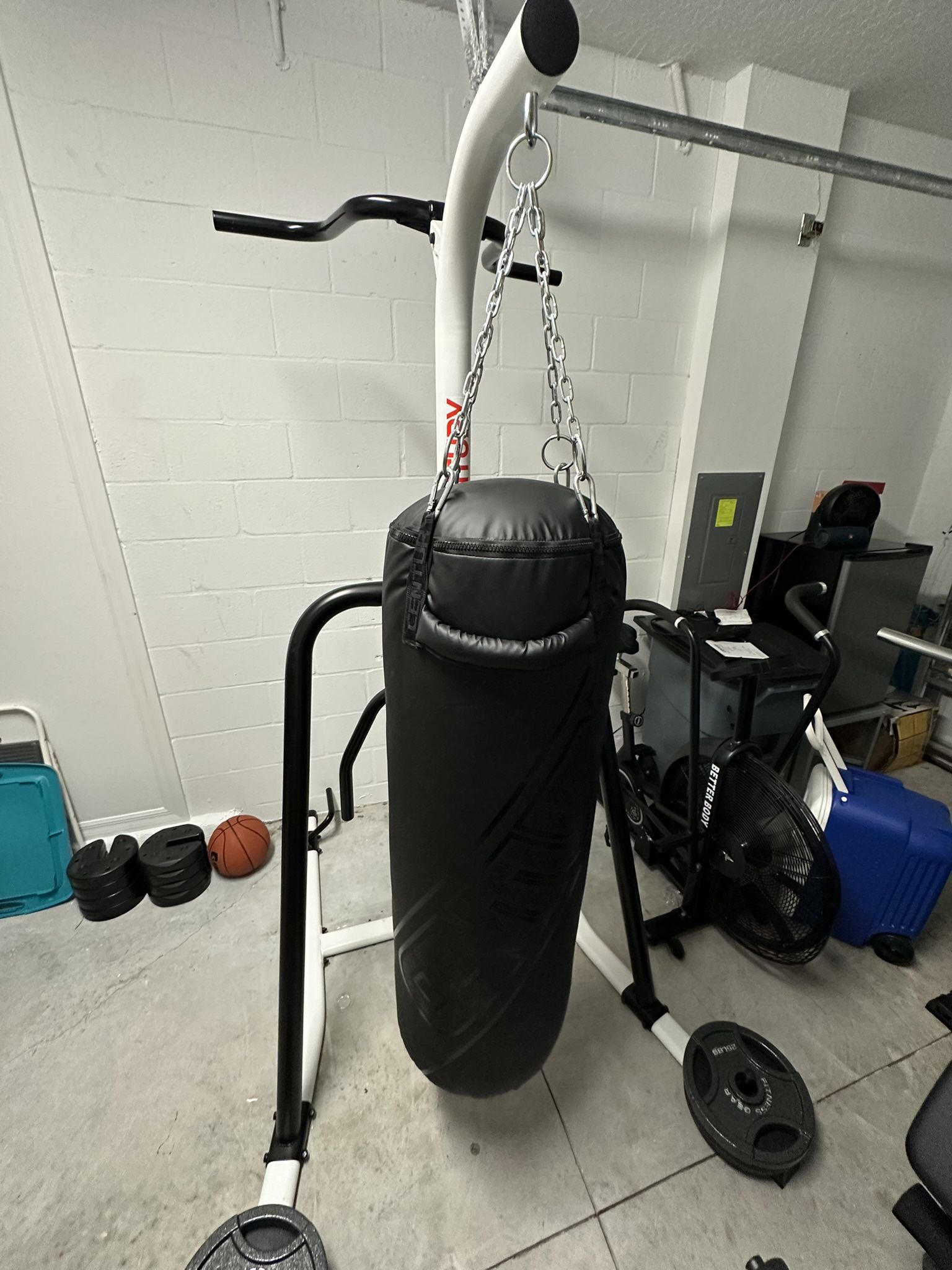 Punching Bag And Training Station