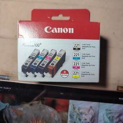 Canon 221  Value Pack New!
