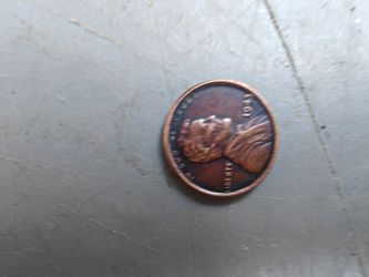 One penny 1943yr  copper