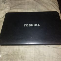 Black Toshiba Laptop 