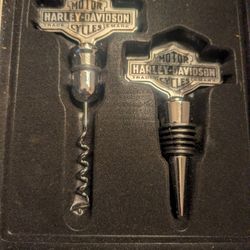 Harley-Davidson Wine Opener And Cork