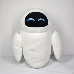 Disney Store Pixar Wall-E Eva Plush 12" Stuffed Animal White Robot Eve