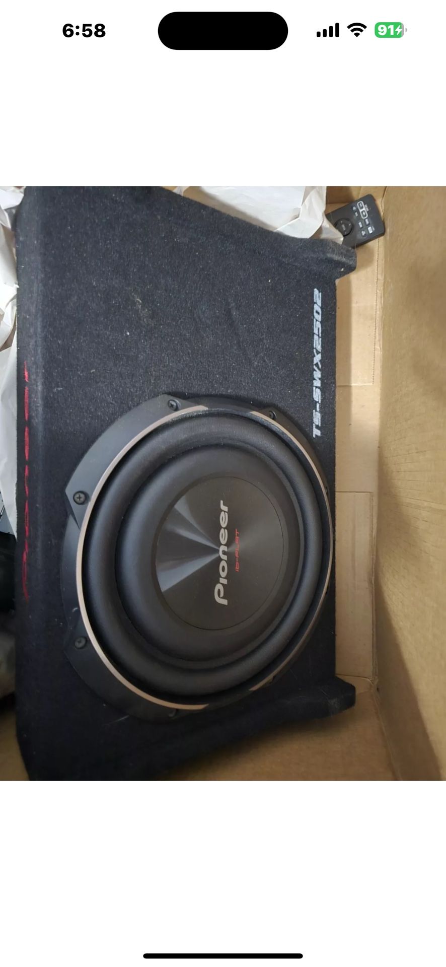 pioneer ts-swx2502 10 inch