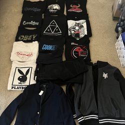 T-Shirts, Jeans, Jackets 