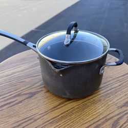 Simply Calphalon Nonstick 4QT Saucepan with Lid