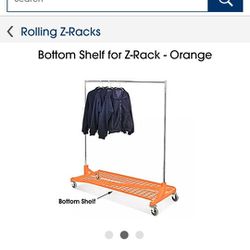 Z Rack With Bottom Shelf