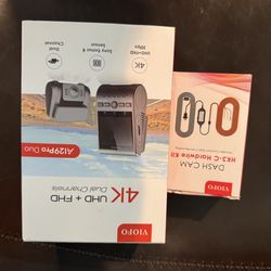 VIOFO PRO DUAL 4K DASH CAM + VIOFO HARDWIRE KIT