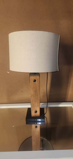 Maxax 28" Brown/Black Table Lamp Set with USB