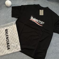 Black Balenciaga Shirt 