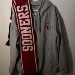 Oklahoma Sooners Zip Up hoodie 