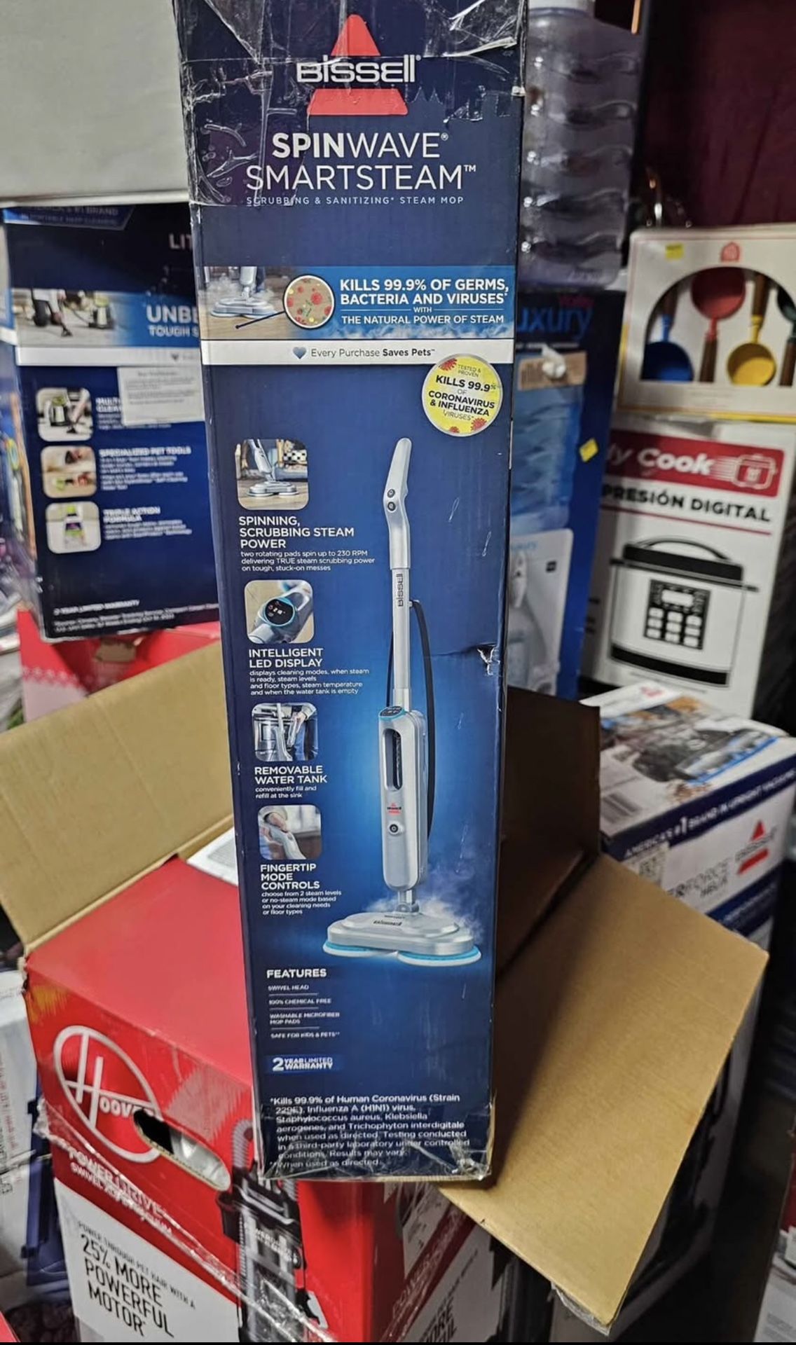 Bissell Spinware Smartstream Steam Cleaner