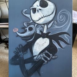 Disney Home Jack Skellington Canvas Art