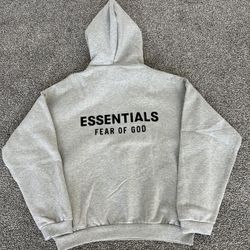 Gray Essentials Hoodie