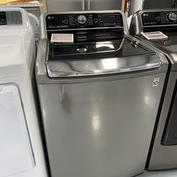 Graphite 5.5 Cu. Ft. Smart WiFi Enabled Top Load Washer With TurboWash3D Technology