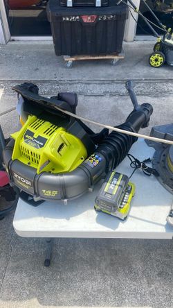Ryobi cordless backpack blower