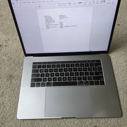 2019 MacBook Pro i9 Ram 32gb HDD 512gb