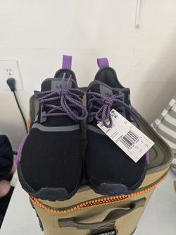 Adidas NMD R1 J Sneakers Black Purple