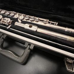 Seller Bundy Silver Plate Flute
