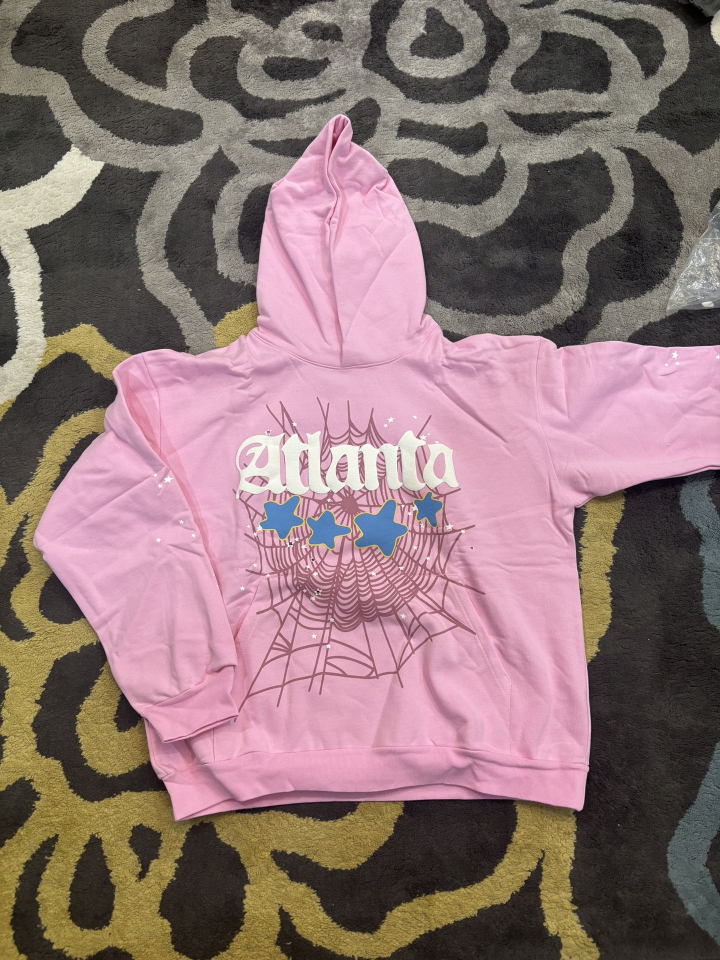 Pink ATL Sp5der hoodies