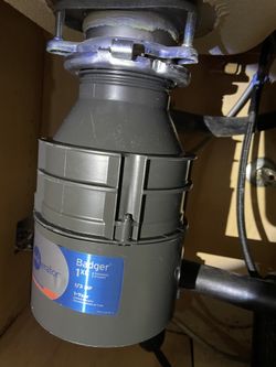 New Garbage Disposal Installed