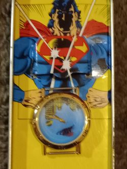 1991 collectible superman watch