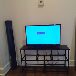 Hisense Brand TV + Shelves + TV Stand 