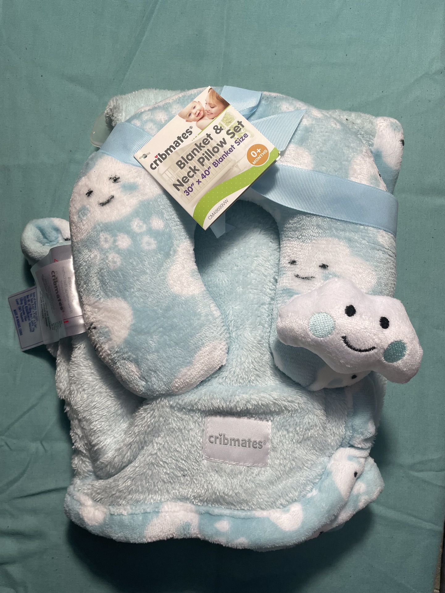 Baby Blanket/Neck Pillow Set