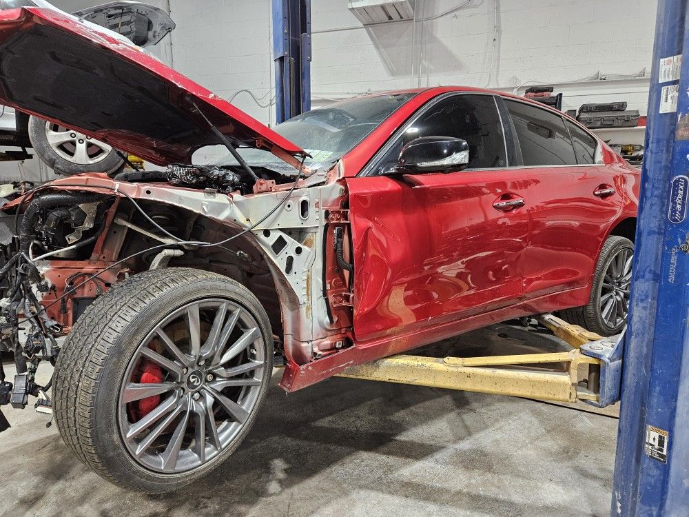 2018 Q50 RED SPORT 4k Miles ALL PARTS FOR SALE