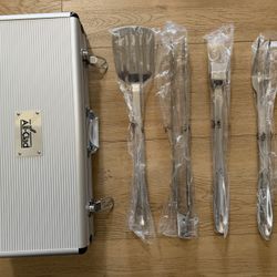 All-Clad Professional BBQ Tool Set ($115)