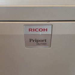 Ricoh Priport Hq7000 Duplicator Printer