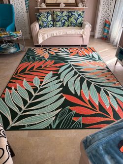 Gorgeous, colorful area rug