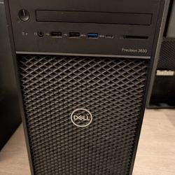 Dell Precision 3630 Business PC Desktop NAS | Core i3 8th Gen | Nvidia GTX 650Ti Boost | 16GB RAM | 256GB NVMe SSD | 2TB HDD | Windows 11 Pro