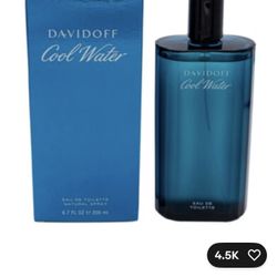 Cool Water by Davidoff EDT Spray 6.7 oz - 95% Full