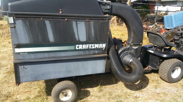 Craftsman Tow Behind Chipper Shredder Vacuum Trailer for Sale in Salem