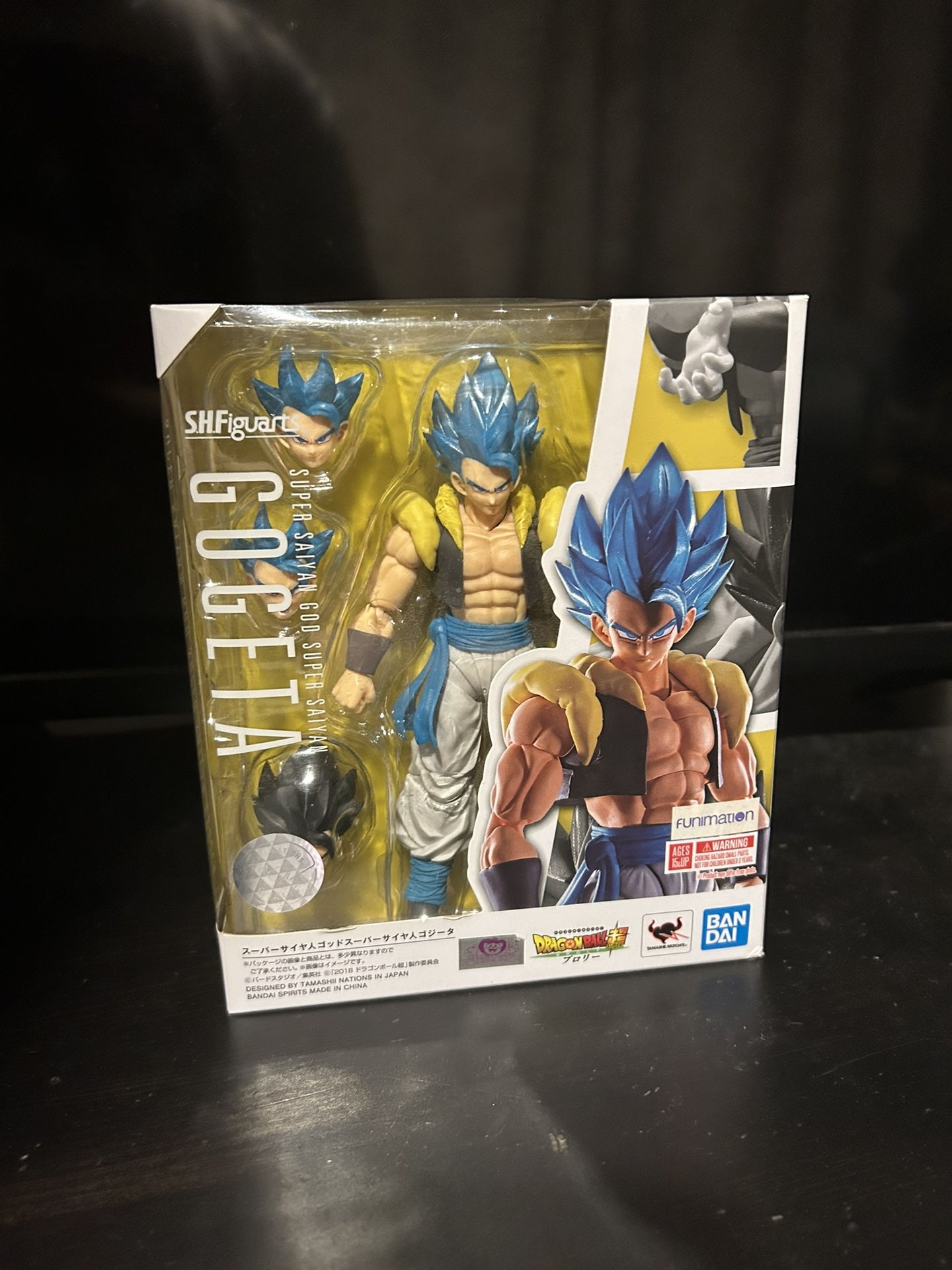 S.H.Figuarts Gogeta Super Saiyan Blue (DAMAGED READ DESC,)
