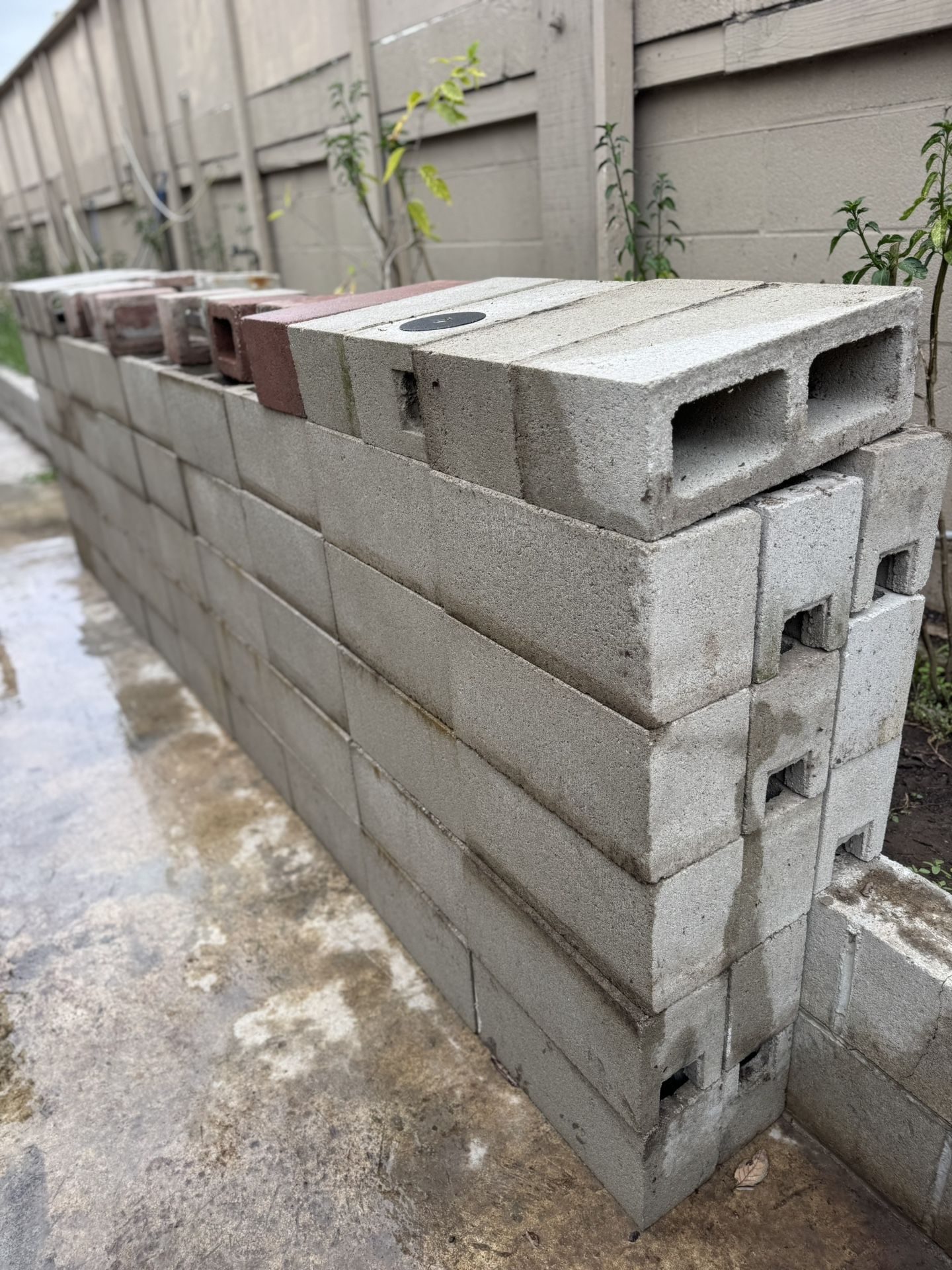 Block Para Fence 6x8x16