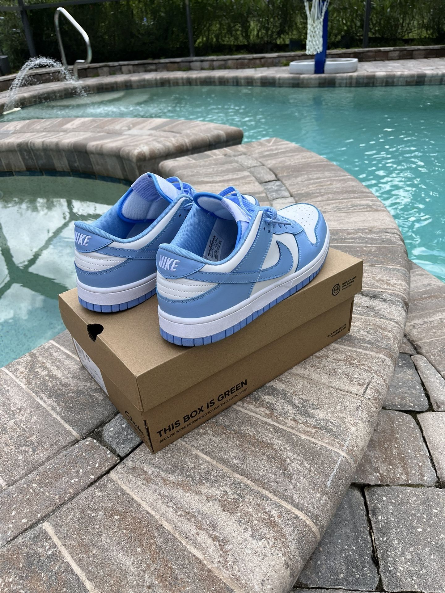 Size 14- dunk low UNC