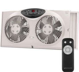 Bionaire Window Fan with Reversible Airflow - $40 each or 3 for $100 with remote brand new