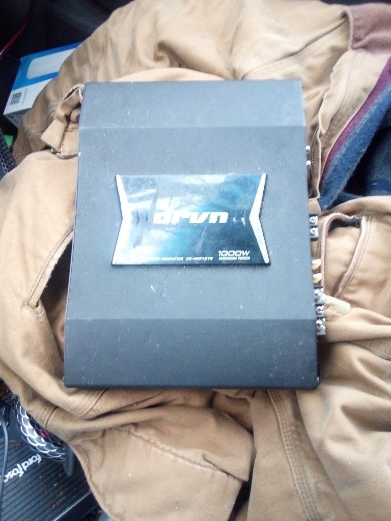 JVC DRVN 1000 Watt Mono Block AMP. 